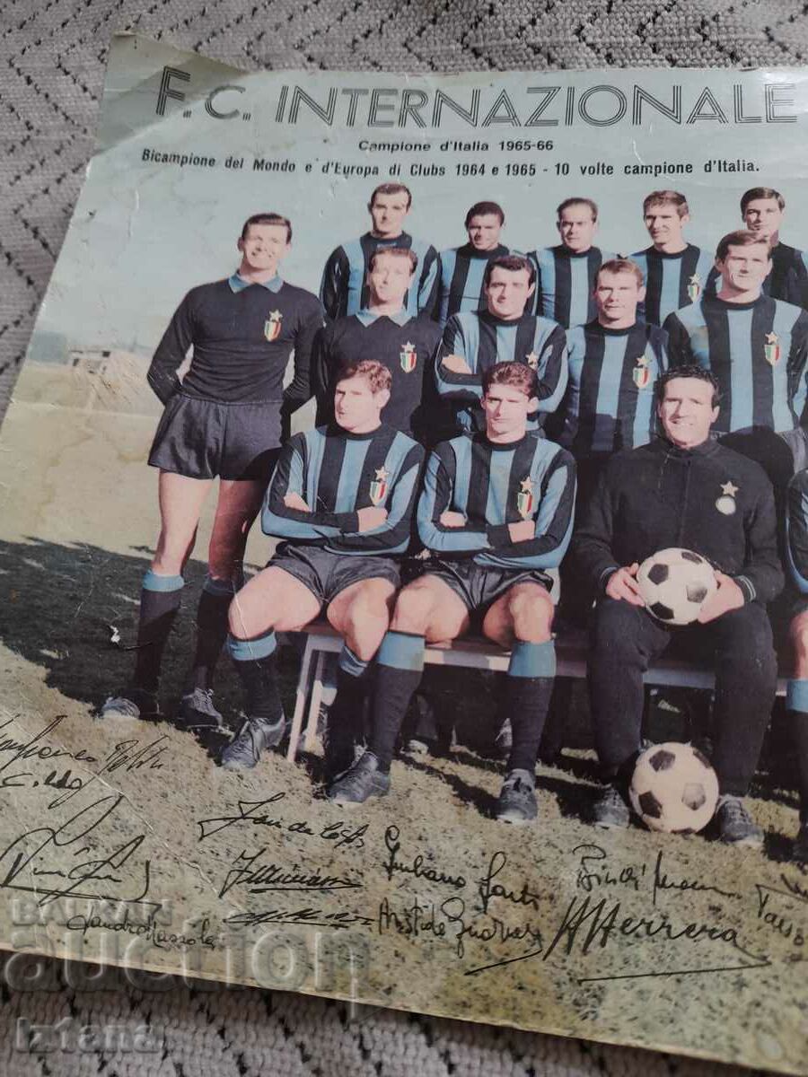 Old FC Inter card with price 40.00 BGN | € 20.45 Old FC Inter card with price 40.00 BGN | € 20.45