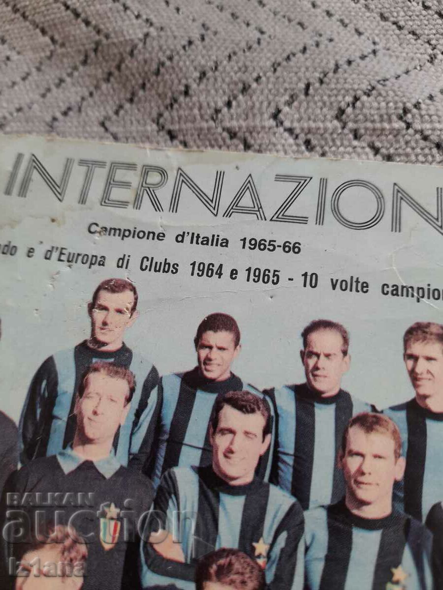 Delivery of Old FC Inter card Delivery of Old FC Inter card