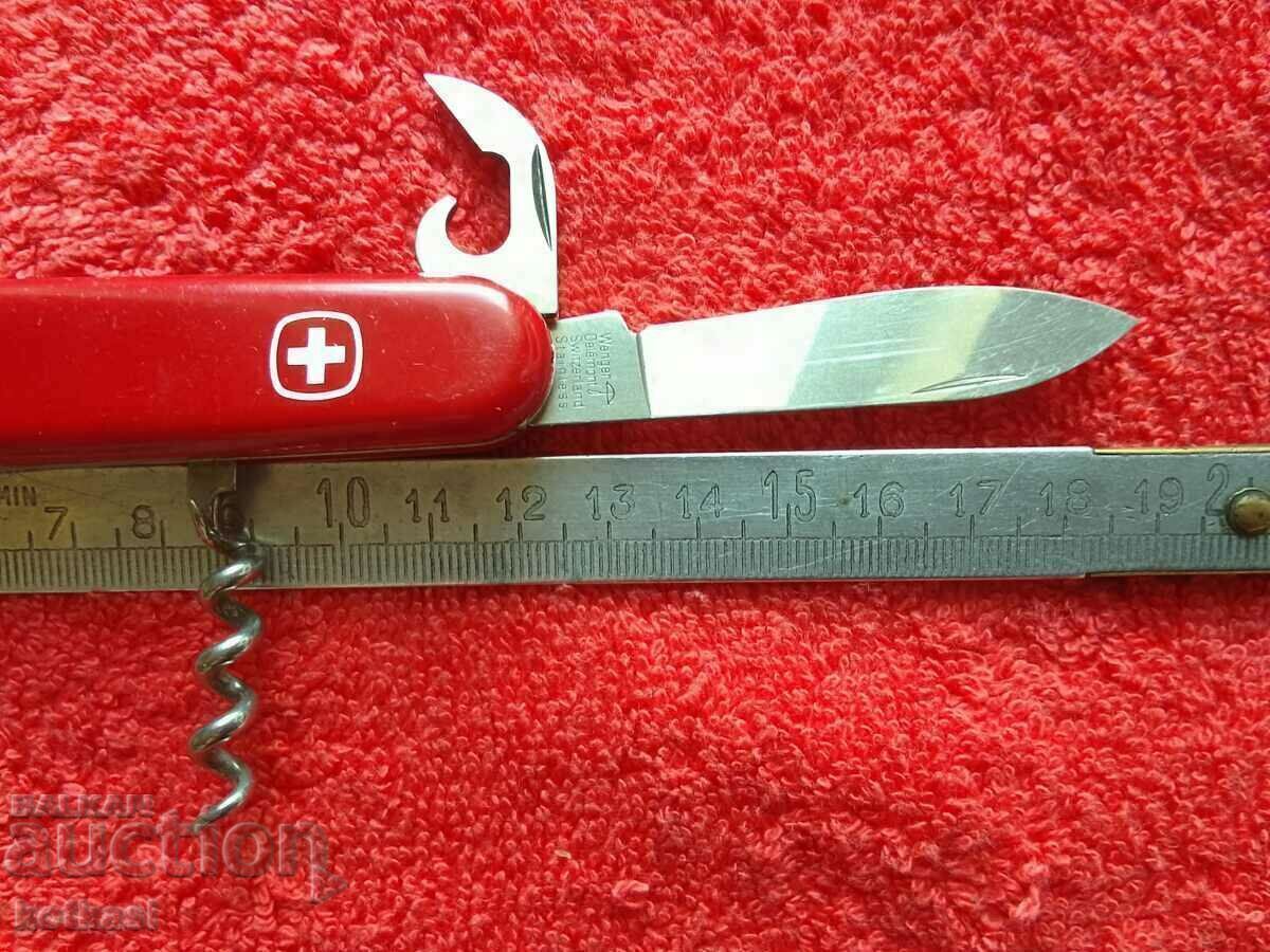 Auction Old Swiss Wenger Delemont pocket knife Auction Old Swiss Wenger Delemont pocket knife