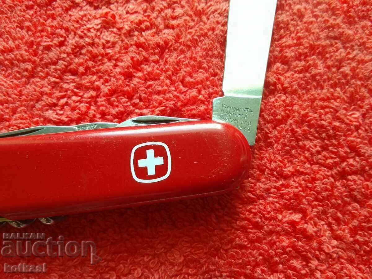 Delivery of Old Swiss Wenger Delemont pocket knife Delivery of Old Swiss Wenger Delemont pocket knife