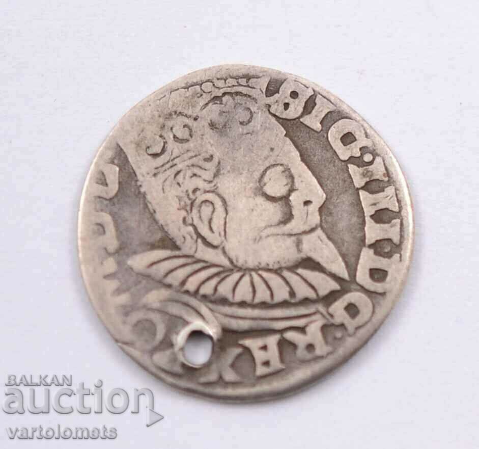 3 сребърни гроша Сегизмунд III от 1599 г. - Реч Посполита