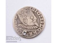 3 сребърни гроша Сегизмунд III от 1599 г. - Реч Посполита