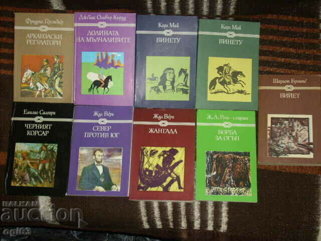 Cărți din Biblioteca „Romane alese pentru copii și adolescenți” 9 nr.