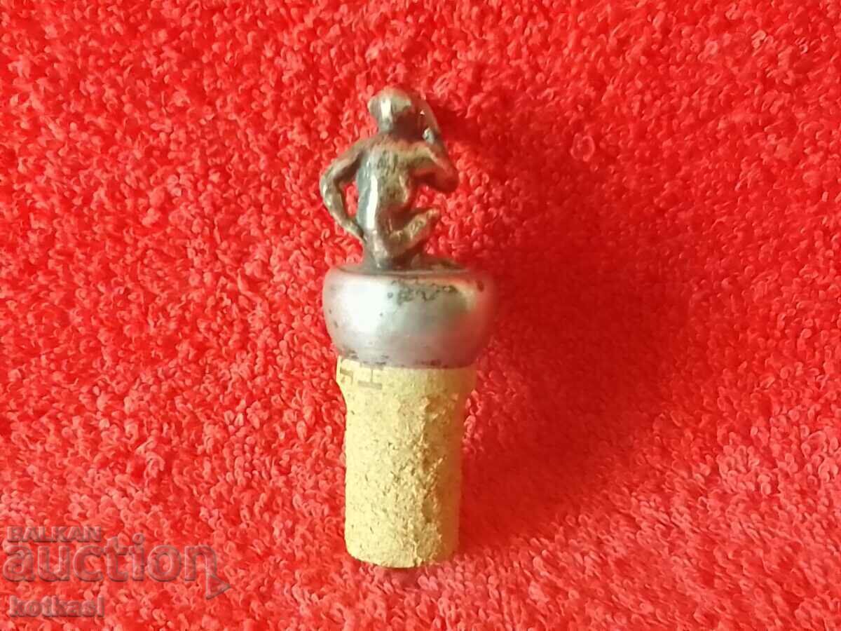 Παράδοση Καπάκι μπουκαλιού με μεταλλική φιγούρα μαϊμού Παράδοση Καπάκι μπουκαλιού με μεταλλική φιγούρα μαϊμού