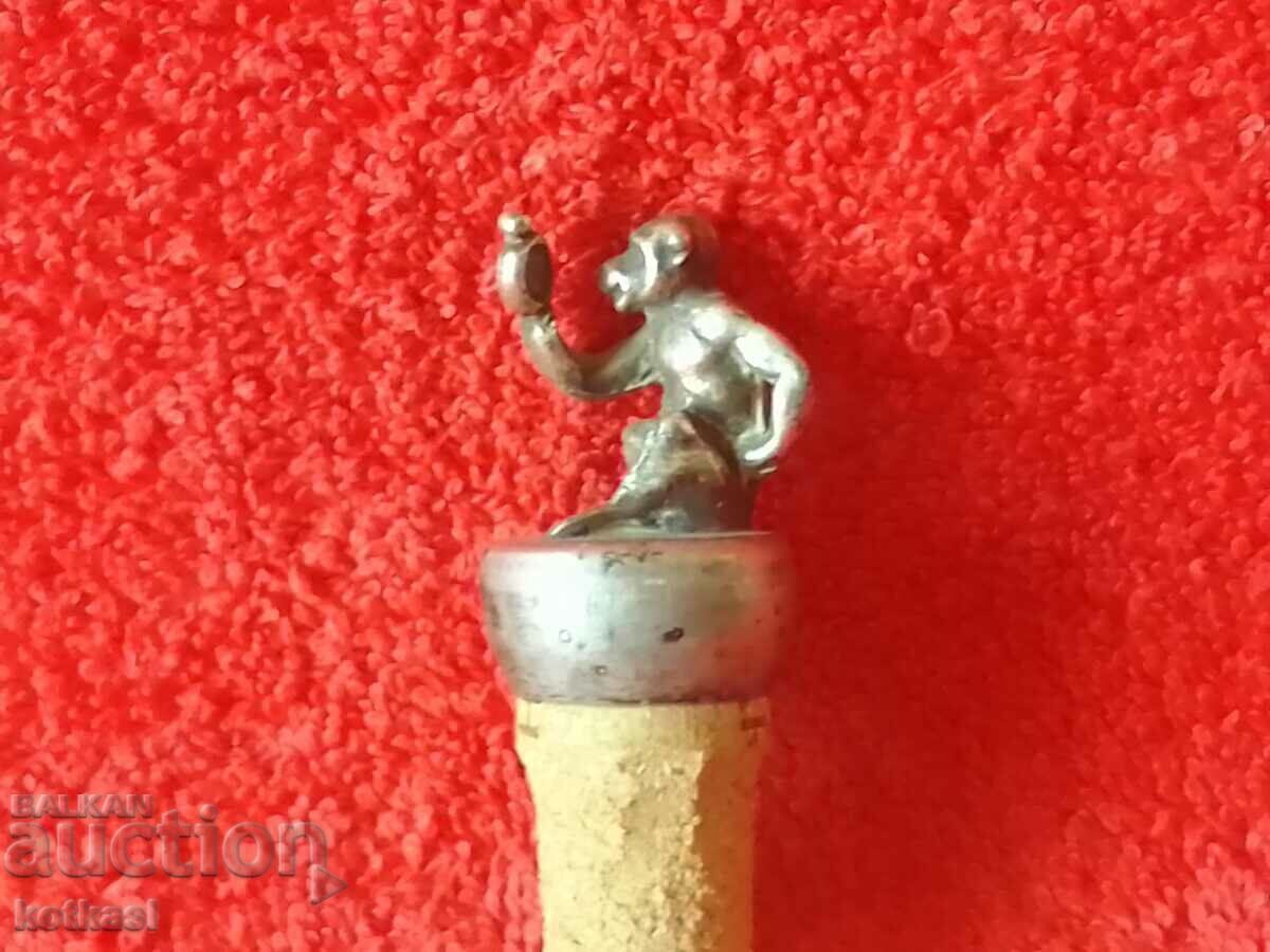 Καπάκι μπουκαλιού με μεταλλική φιγούρα μαϊμού - 5 Καπάκι μπουκαλιού με μεταλλική φιγούρα μαϊμού - 5