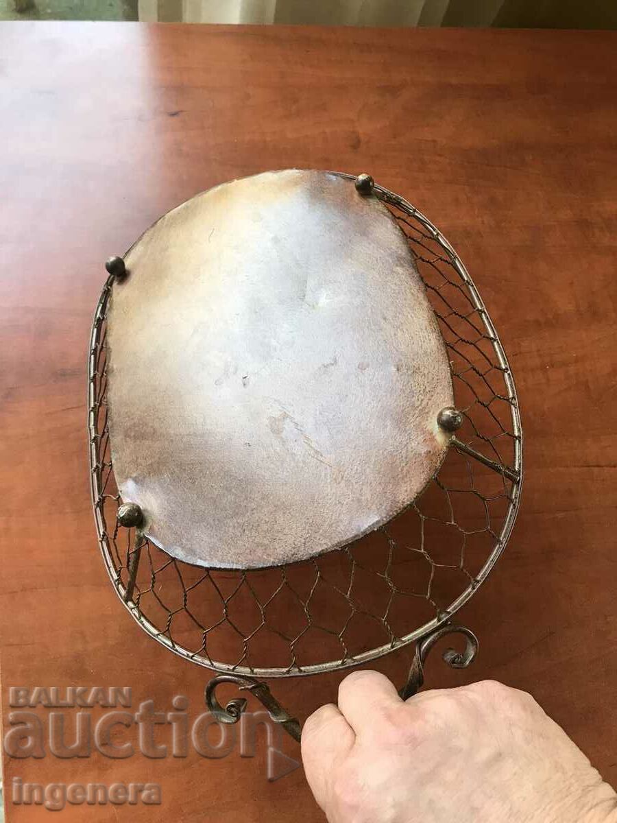 Auction PANER FRUCTIERA METAL ANTIQUE PAINTED Auction PANER FRUCTIERA METAL ANTIQUE PAINTED