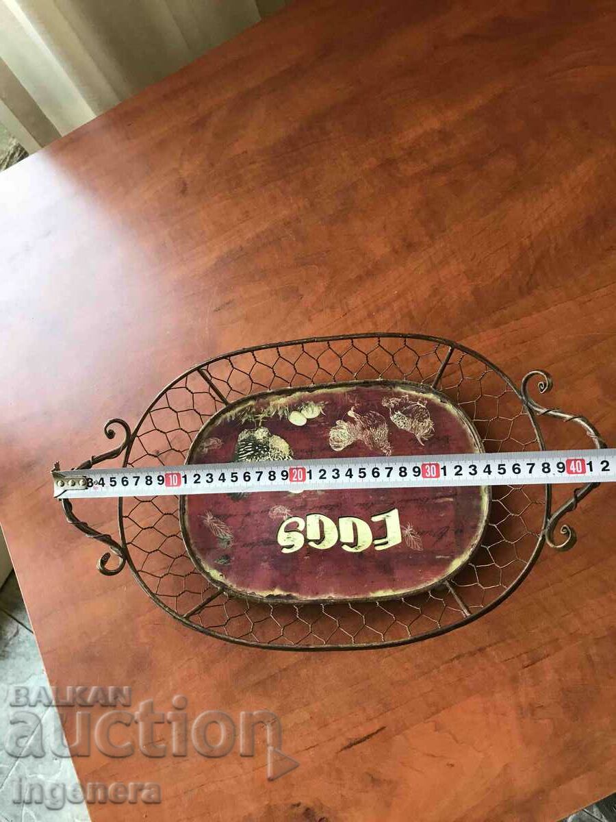 Delivery of PANER FRUCTIERA METAL ANTIQUE PAINTED Delivery of PANER FRUCTIERA METAL ANTIQUE PAINTED