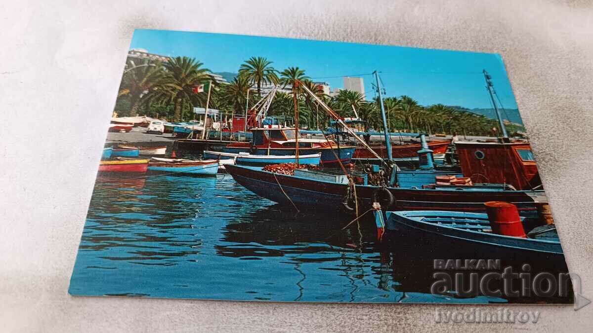 Postcard La Spezia Promenade along the Sea