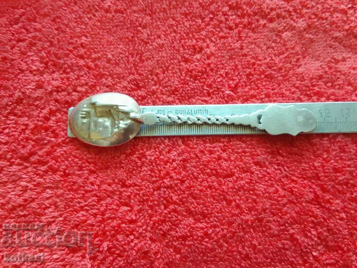 Beautiful old silver spoon inscribed Amsterdam with price 95.50 BGN | € 48.83