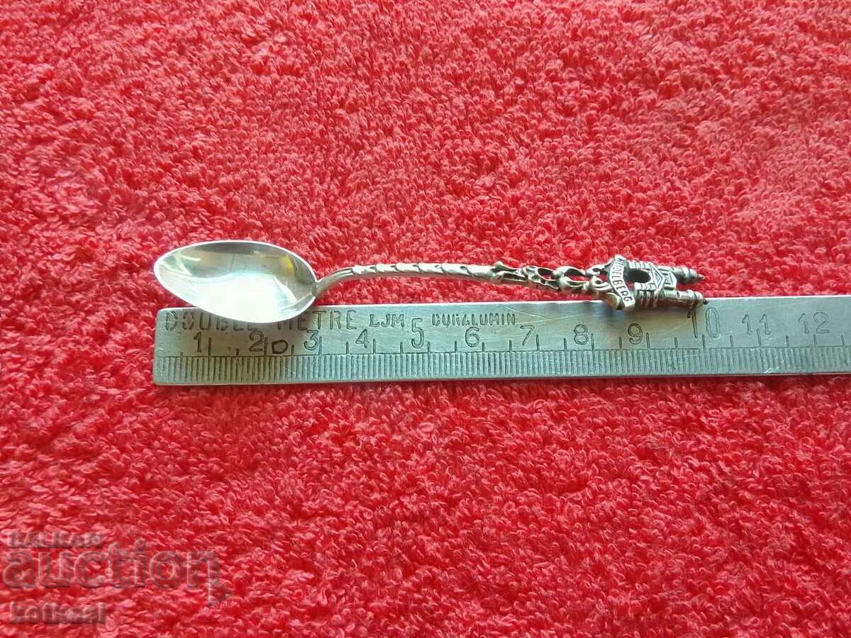 Old small beautiful silver 800 spoon marked HEIDELBERG