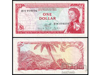 ❤️ ⭐ Eastern Caribbean 1965 1 $ ⭐ ❤️