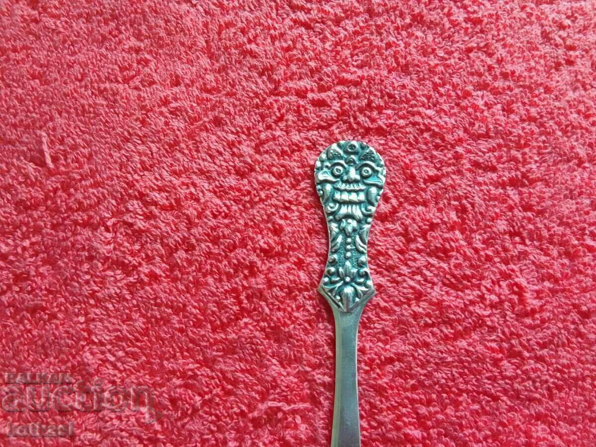 Old silver 800 proof knife for letters and envelopes - 6 Old silver 800 proof knife for letters and envelopes - 6