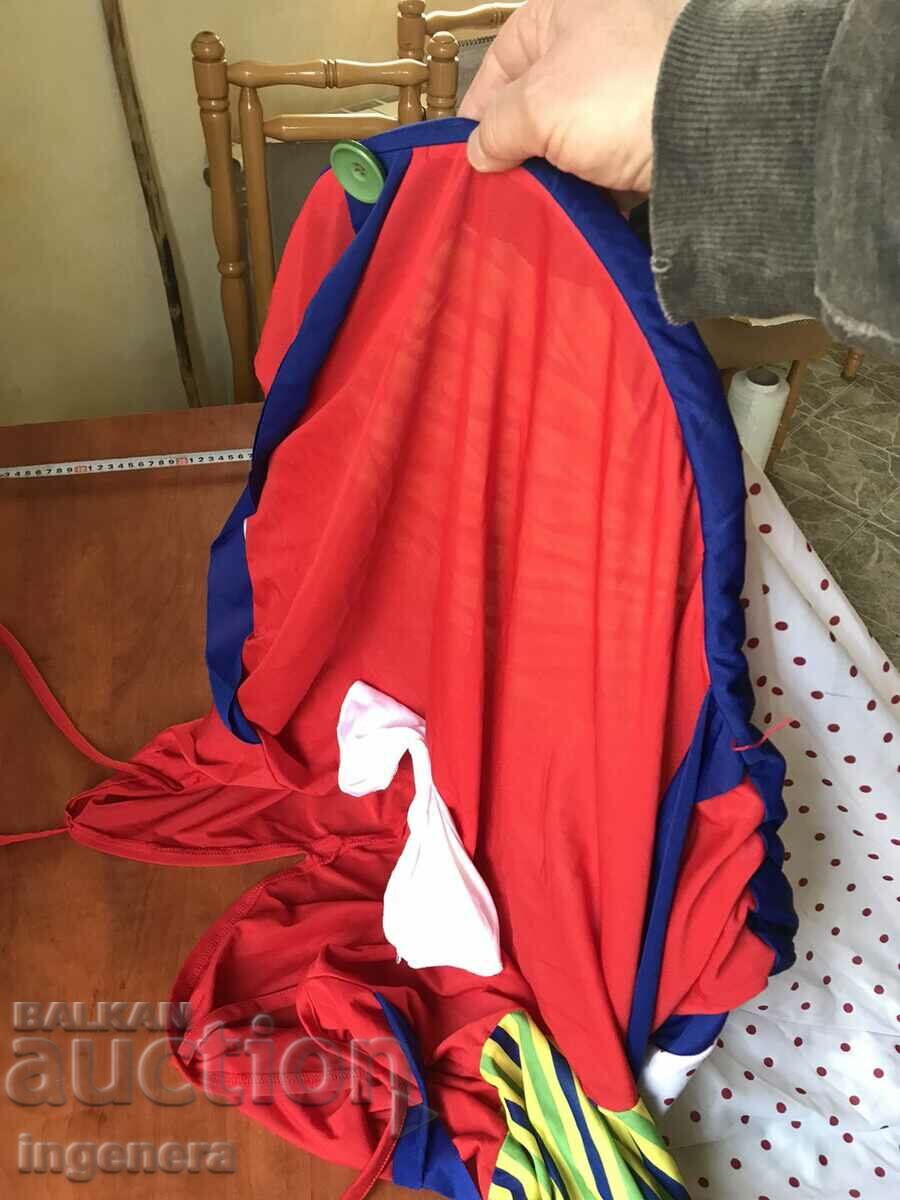 OVERALLS CARNIVAL ATTRIBUTES OF JESTER CLOWN JESTER - 5 OVERALLS CARNIVAL ATTRIBUTES OF JESTER CLOWN JESTER - 5