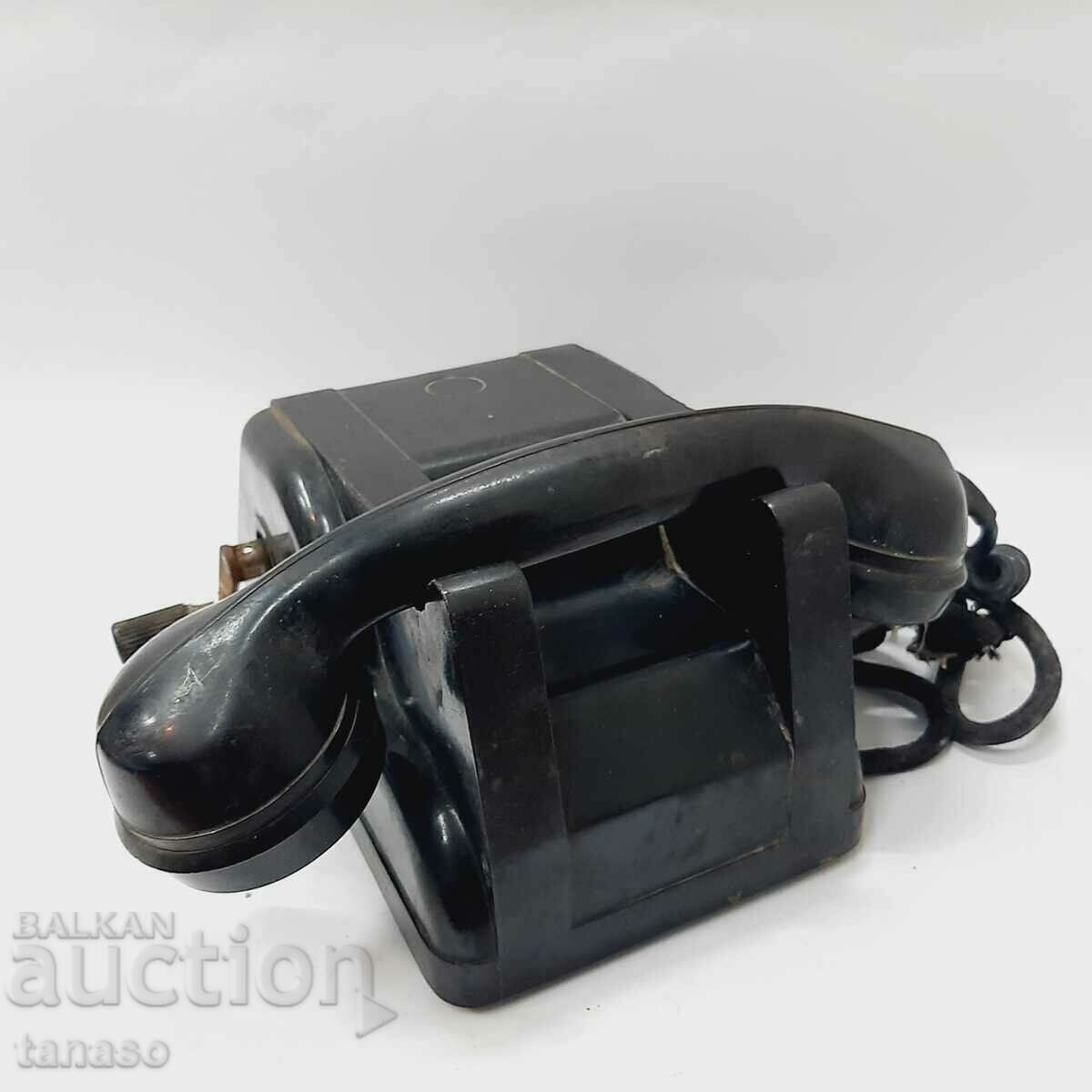 Bakelite telephone Belogradchik TM 30 1967 with crank(7.4) - 5 Bakelite telephone Belogradchik TM 30 1967 with crank(7.4) - 5