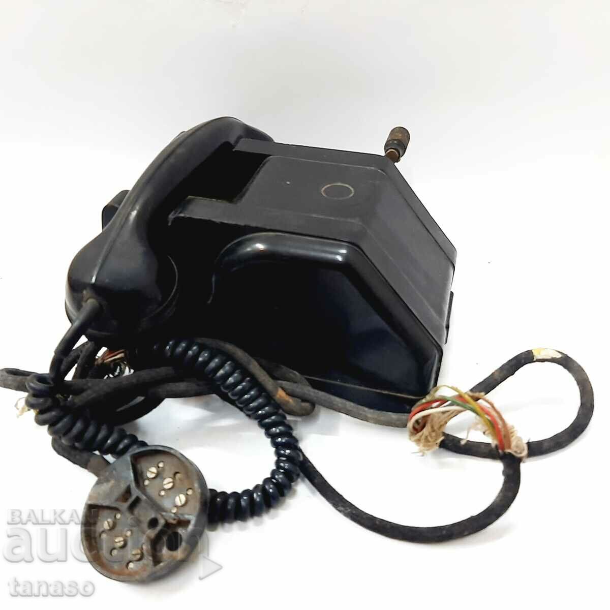 Telefon din bachelit Belogradchik TM 30 1967 cu manivelă(7.4)