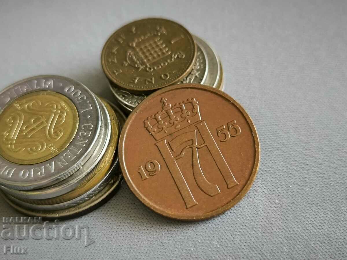 Coin - Norway - 5 Ore | 1955 with price 4.60 BGN | € 2.35 Coin - Norway - 5 Ore | 1955 with price 4.60 BGN | € 2.35