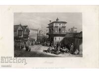1836 - STREET IN ADRIANOPLES /ADRIN/ - ORIGINAL