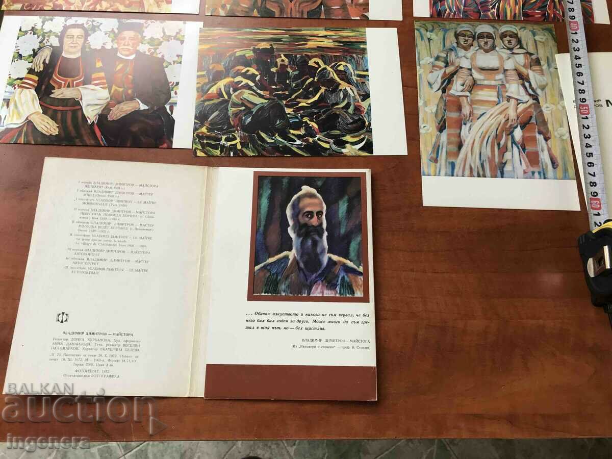 DIPLYANKA PAINTINGS CARD REPRODUCTION OF THE MASTER - 5