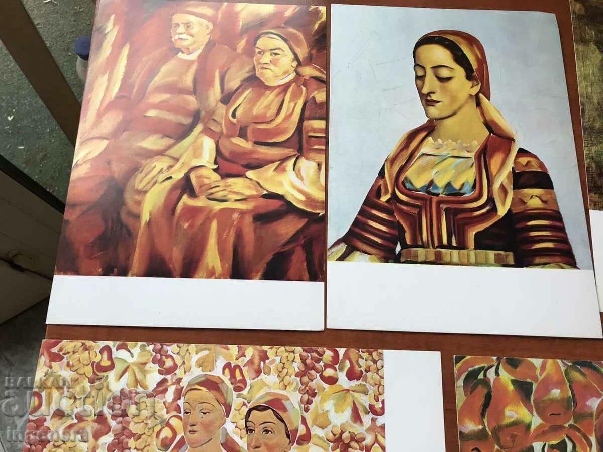 DIPLYANKA PAINTINGS CARD REPRODUCTION OF THE MASTER - 6