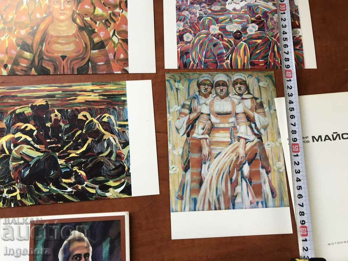 DIPLYANKA PAINTINGS CARD REPRODUCTION OF THE MASTER - 7