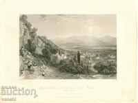 1840 - GRAVURA - GUZEL HISSAR - ORIGINAL