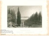 1838 - ΧΑΡΑΚΤΙΚΟ - ΒΟΣΠΟΡΟΣ - ΤΟ ΝΕΚΡΟΤΑΦΕΙΟ ΤΟΥ ΣΚΟΥΤΑΡΙ - ΠΡΩΤΟΤΥΠΟ +