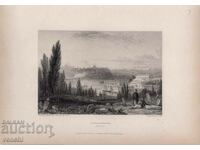1833 - ENGRAVING - CONSTANTINOPLE /PEN/ - ORIGINAL