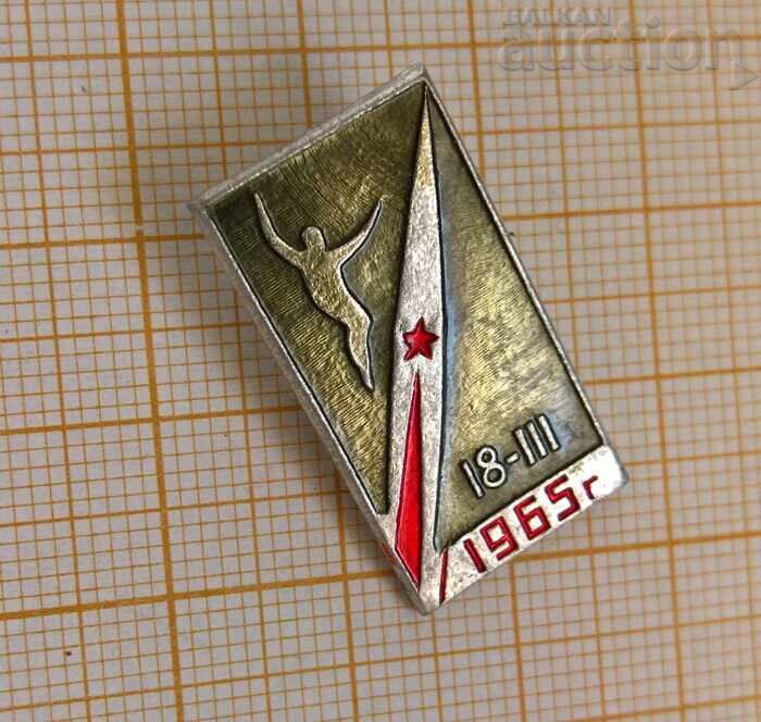 Soviet space aviation badge