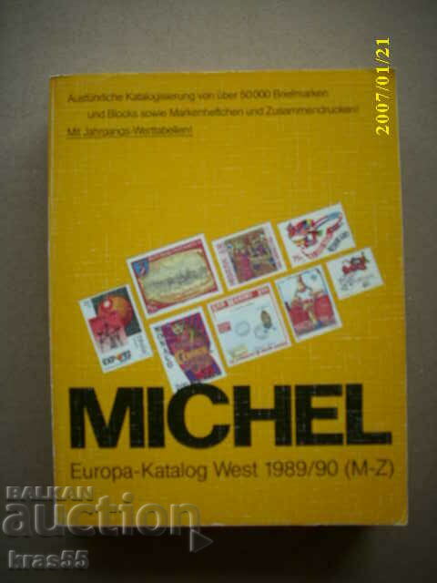 Catalogul timbrelor poștale ''MICHEL'' /Europa/