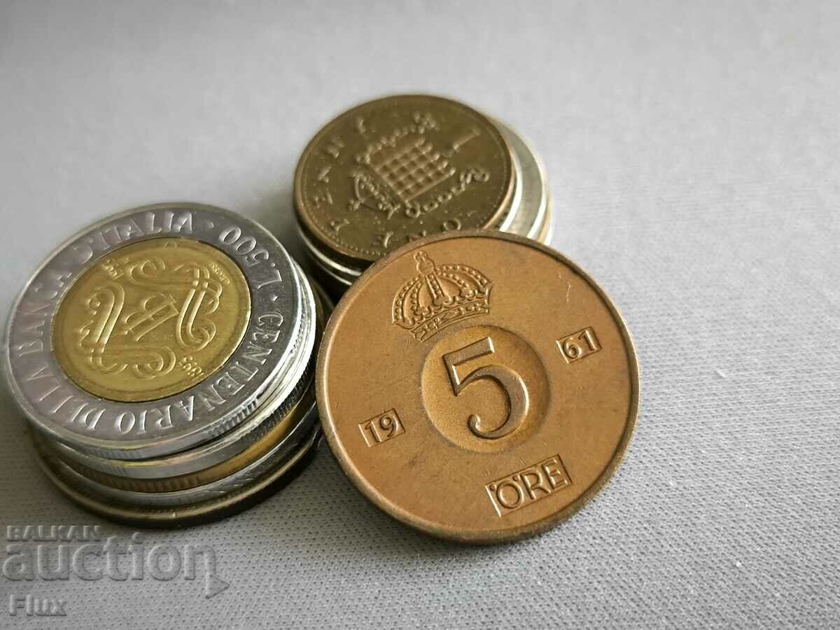 Coin - Sweden - 5 jore | 1961