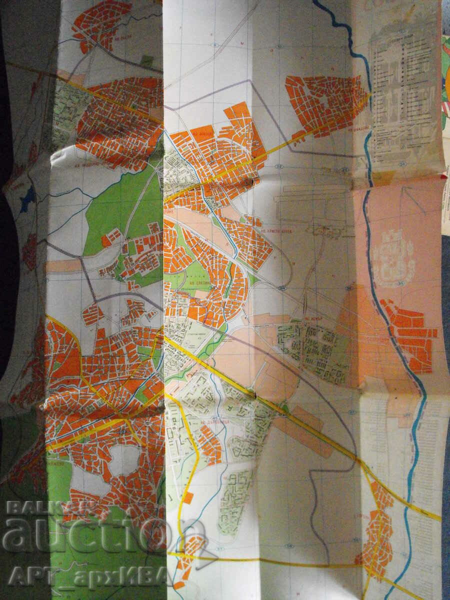 Map of Sofia with street index. with price 7.50 BGN | € 3.83 Map of Sofia with street index. with price 7.50 BGN | € 3.83