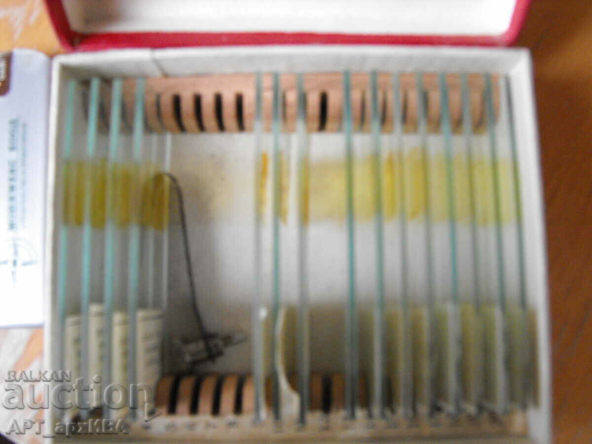 Delivery of A MICROSCOPE and a box of bacteria preparations!