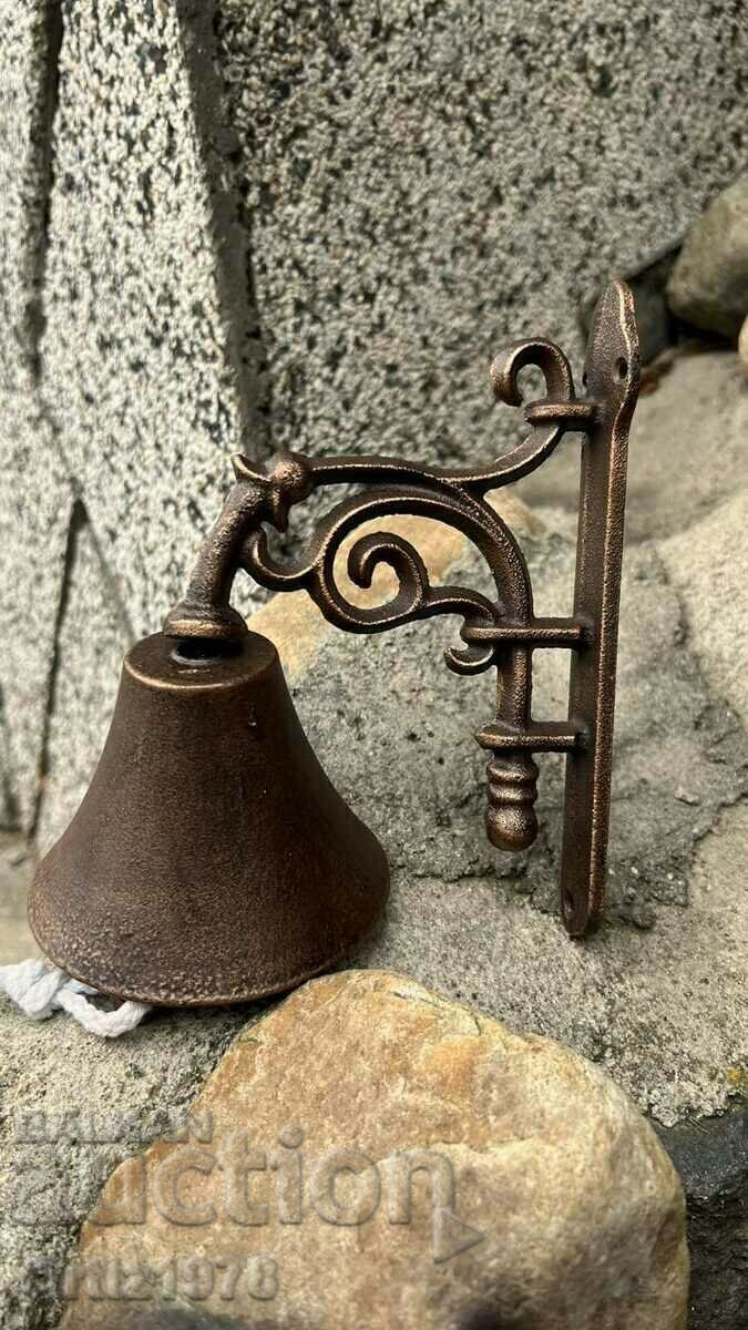 Auction  Cast Iron Bell "Jewellery" - Beautiful loud ringing!