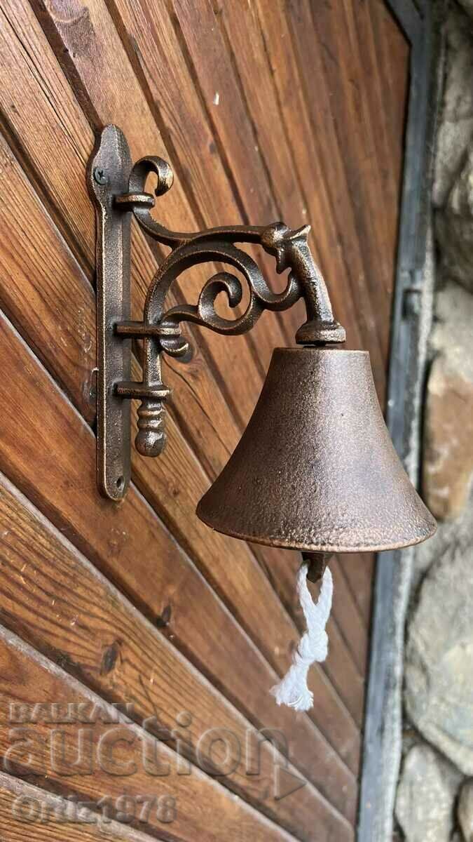 Cast Iron Bell "Jewellery" - Beautiful loud ringing! - 6
