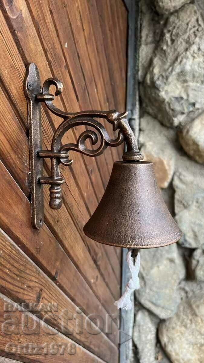 Cast Iron Bell "Jewellery" - Beautiful loud ringing!