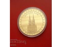 Германия-медал-Обединена Германия-катедралата в Кьолн