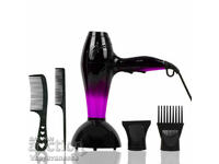 Hairdryer with diffuser