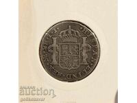 Peru 2 Reales 1800 Silver! Rare! R