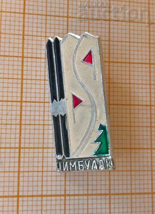 Tsimbulak Soviet Ski Sport badge