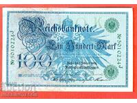 GERMANY GERMANY 100 Stamps issue - issue 1908 green No. 2