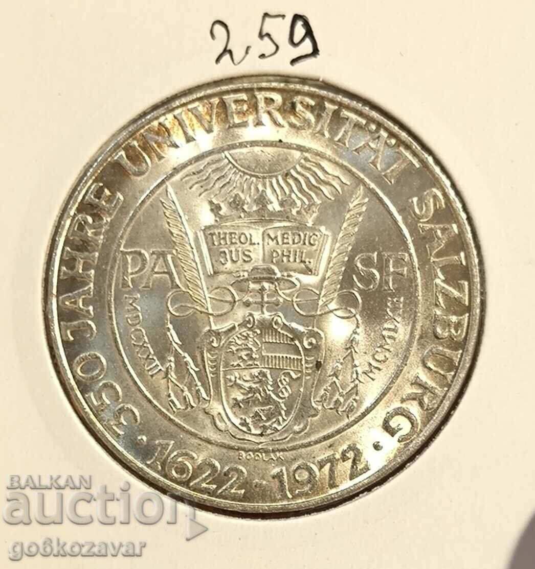 Austria 50 Shillings 1972 Silver 0.900 from fiche UNC