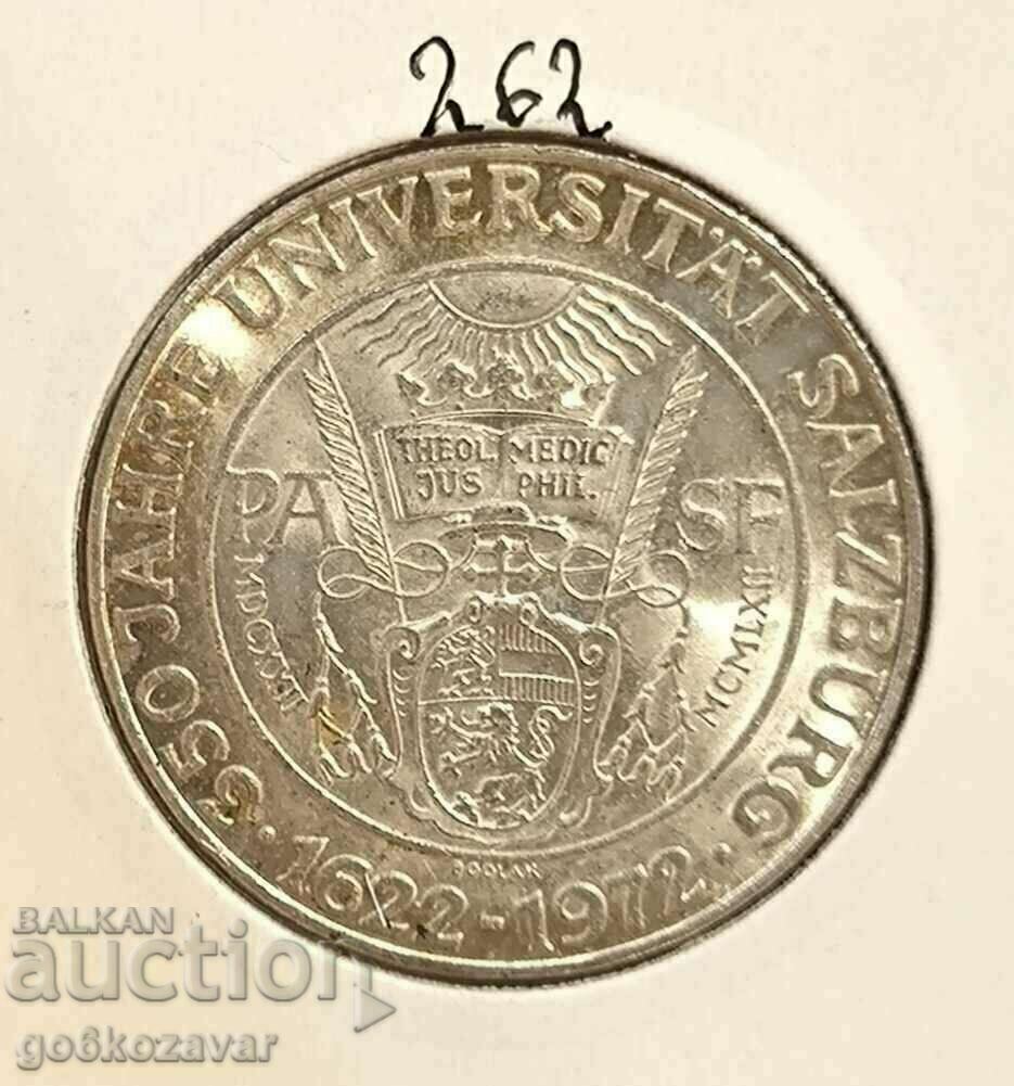 Austria 50 Shillings 1972 Silver 0.900 from fiche UNC