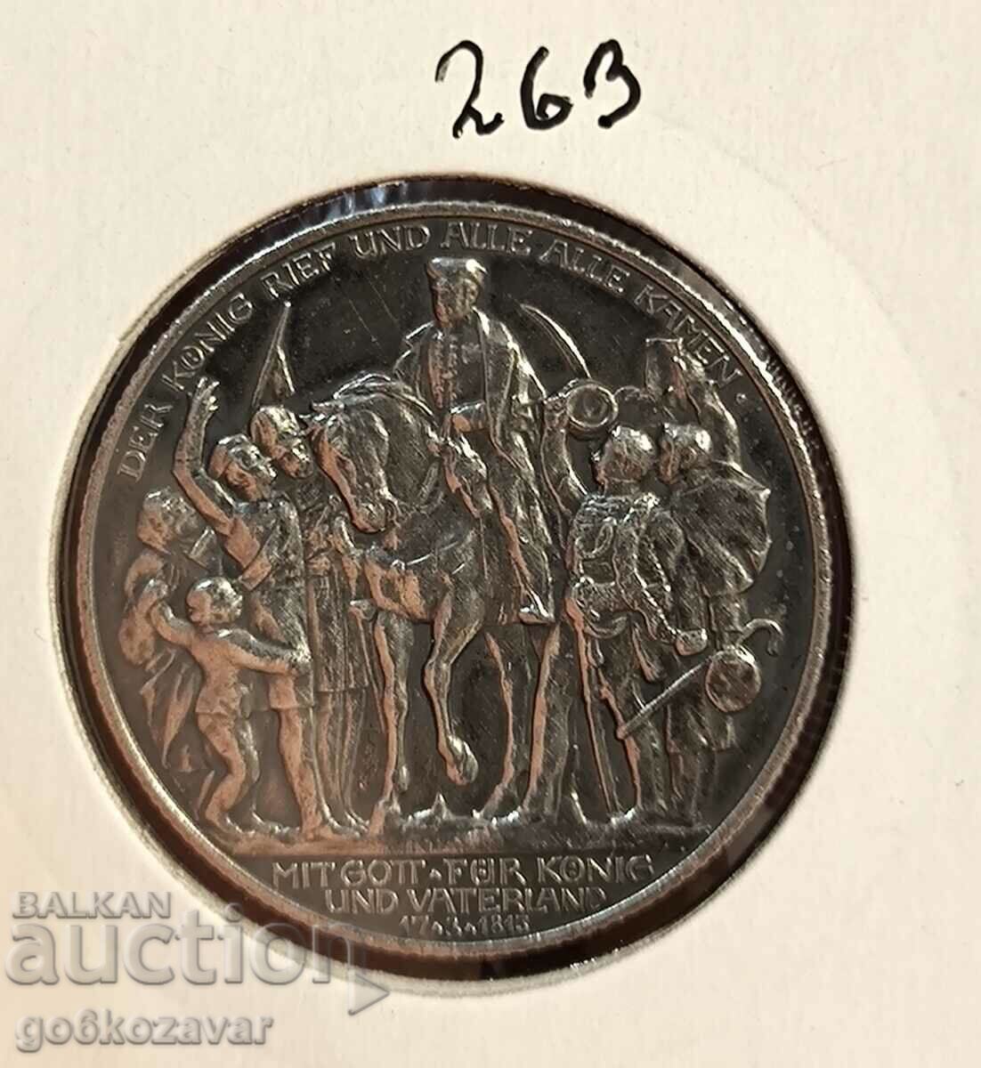 Γερμανία Πρωσία 2 γραμματόσημα 1913 Ασήμι!