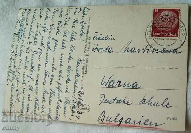 Auction  Old postcard 1939 - Neunkirchen, Germany