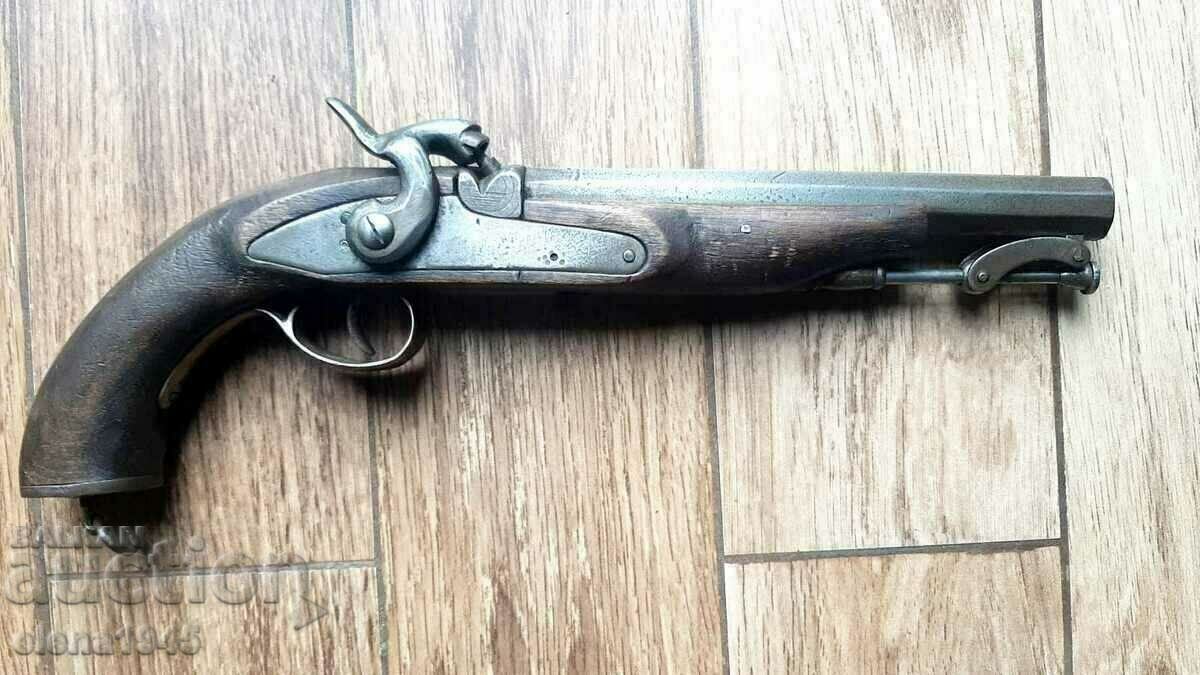 Антикварен  пистолет 18 век