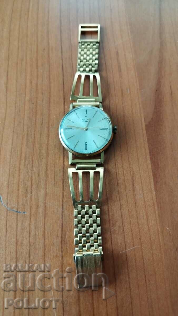 Old mechanical watch POLET, USSR, AU 20