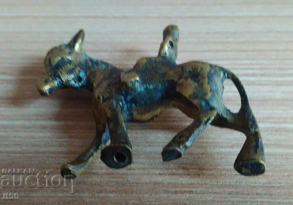 Auction Old figure/sculpture/sculpture - donkey rider Auction Old figure/sculpture/sculpture - donkey rider