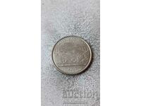USA 25 cents 2005 P West Virginia
