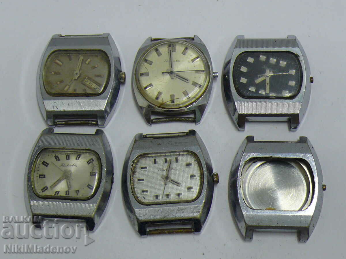 Лот Съветски РАКЕТА ТВ Мъжки ръчни часовници