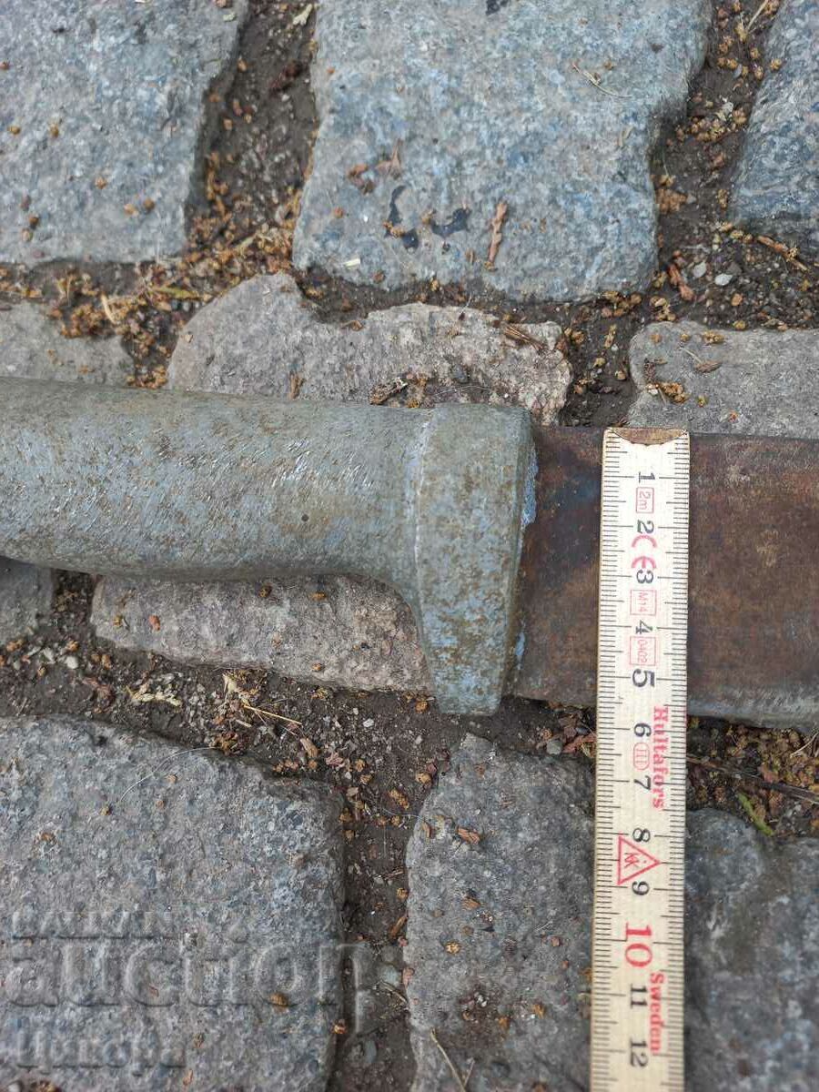 HUGE OLD KARACULAK SHEPHERD KNIFE - 5